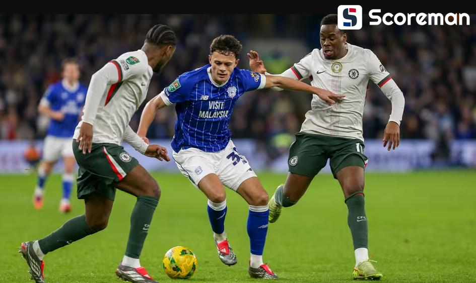 '가르나초 멀티골' 첼시, 카디프 3-1 꺾고 EFL컵 4강 선착